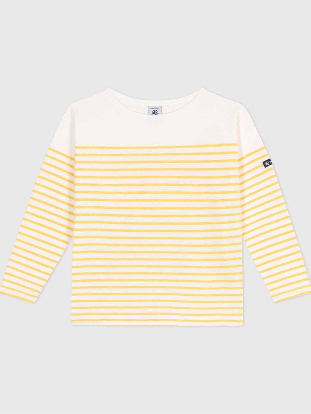 Petit Bateau long sleeve breton stripe tee 8 striped cotton t-shirt timeless